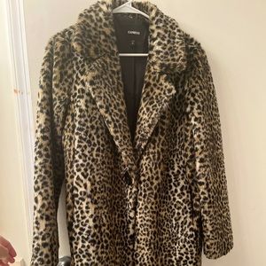 Express full body cheetah coat